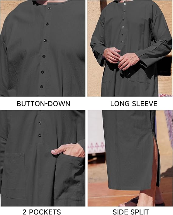 Ventryco Men’s Kaftan Thobe