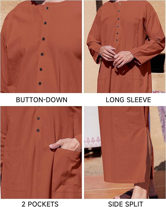 Ventryco Men’s Kaftan Thobe