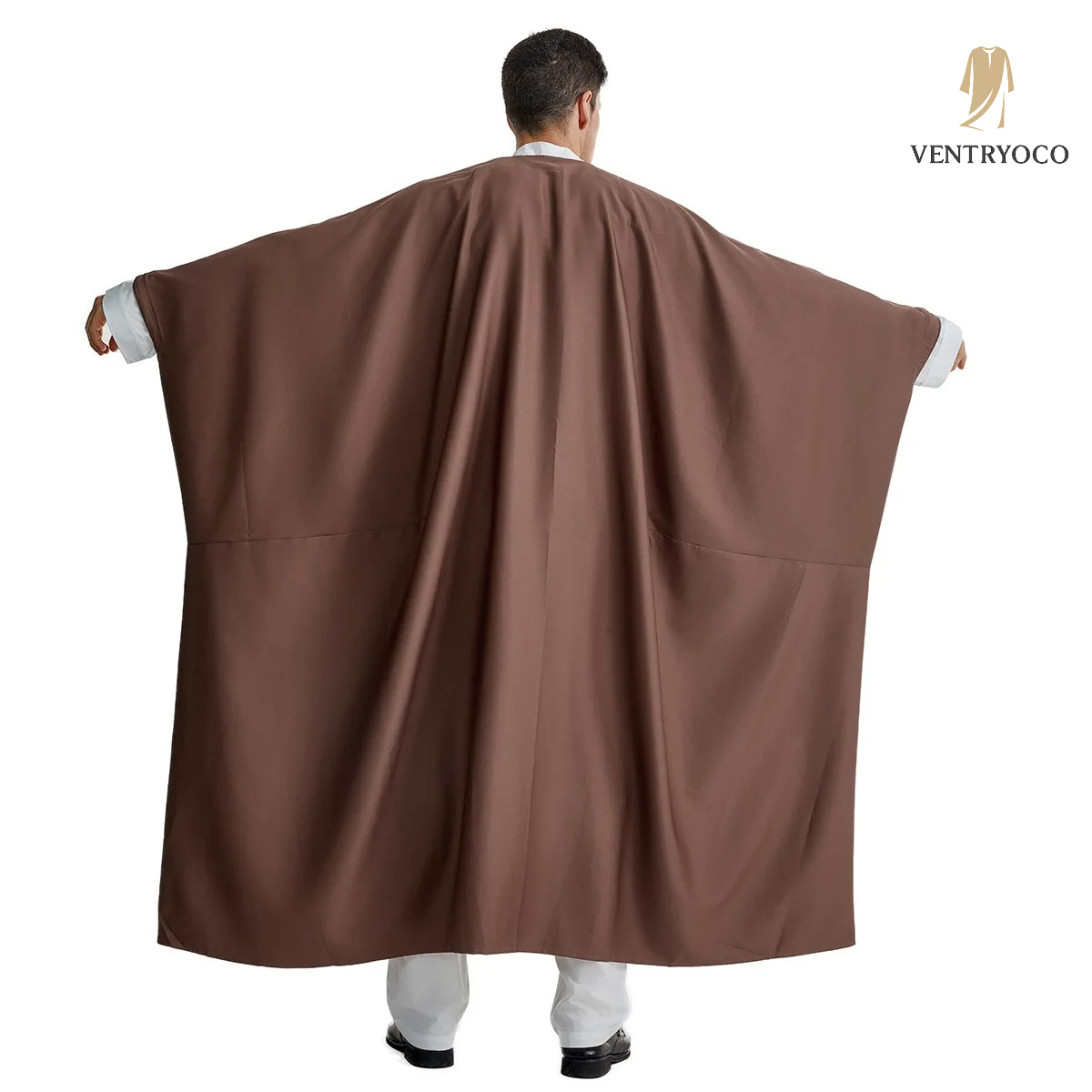 VentryoCo™ Men’s Emirati Thobe – Effortless Elegance for Eid, Jumu’ah & Everyday Salat